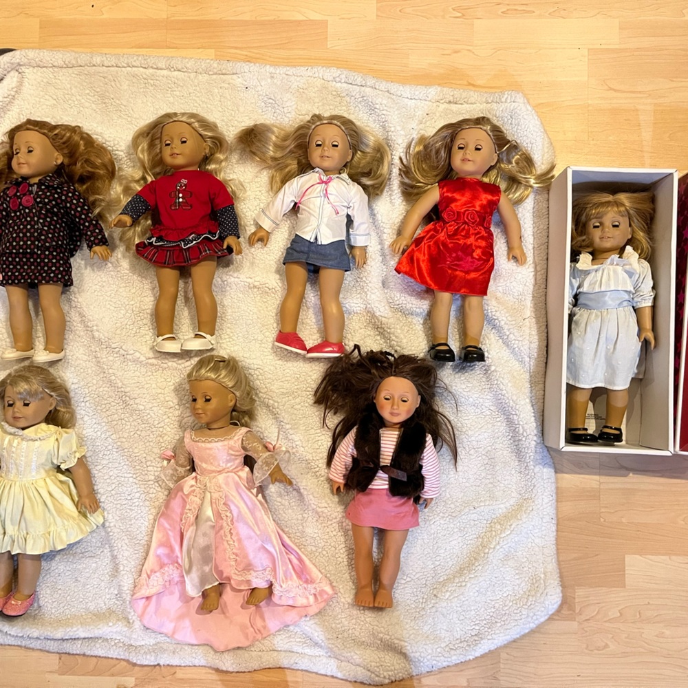 American girl doll lot